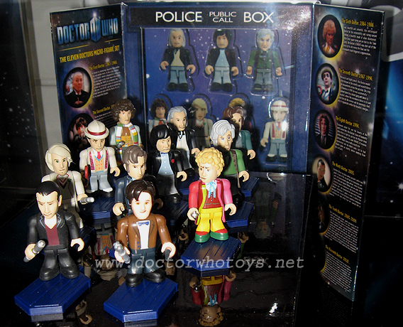 Doctor Who Eleven Doctors Micro Figure Set